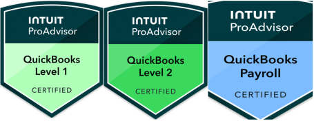 Intuit certification badges